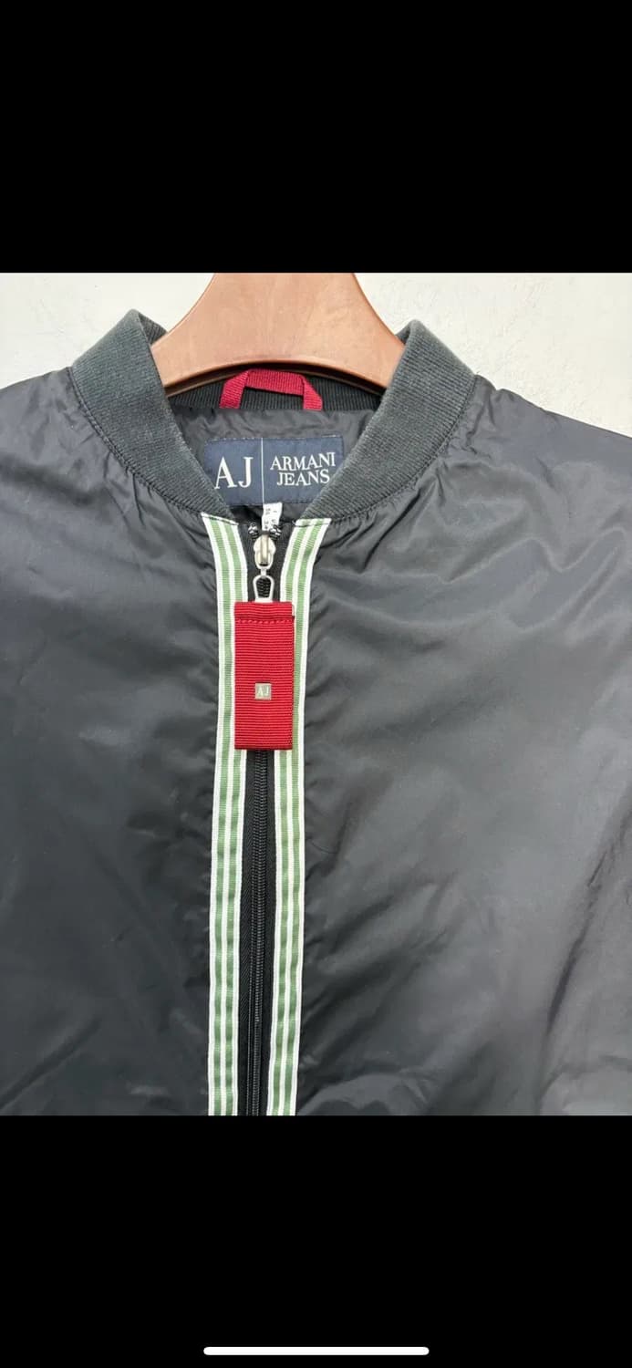 아르마니진스 슬리브 봄버자켓 H1393 상품이미지3