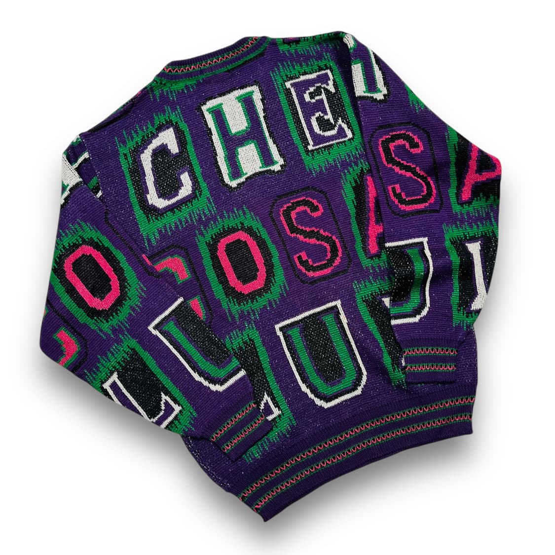 REGA COSA 90s alphabet vintage knitwear 상품이미지4