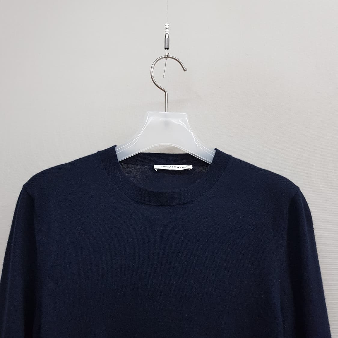한섬 더캐시미어  캐시미어 100% 라운드 니트 F사이즈 상품이미지2