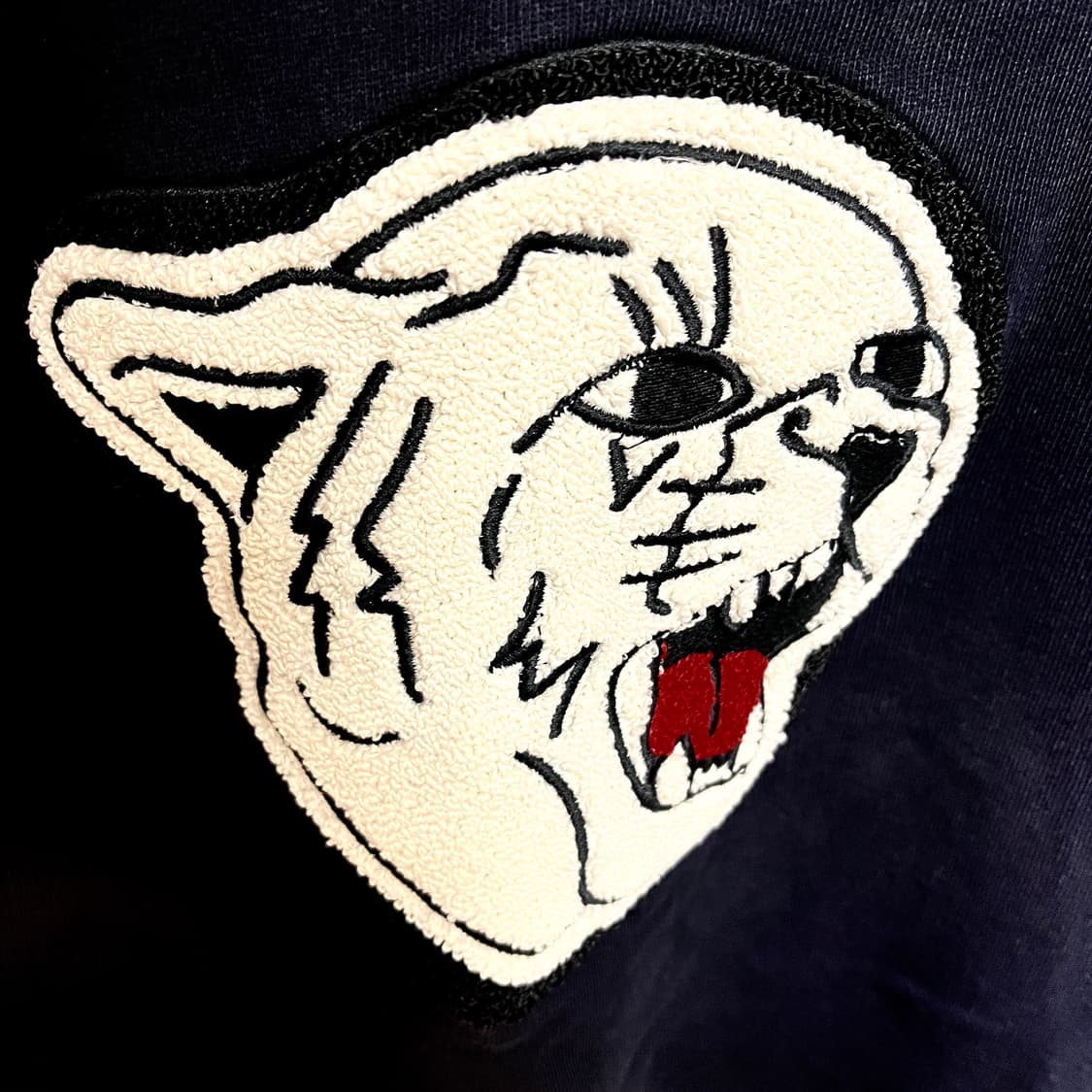 (95~100) 산드로 타이거 패치 크루넥 스웻셔츠 맨투맨 상품이미지2