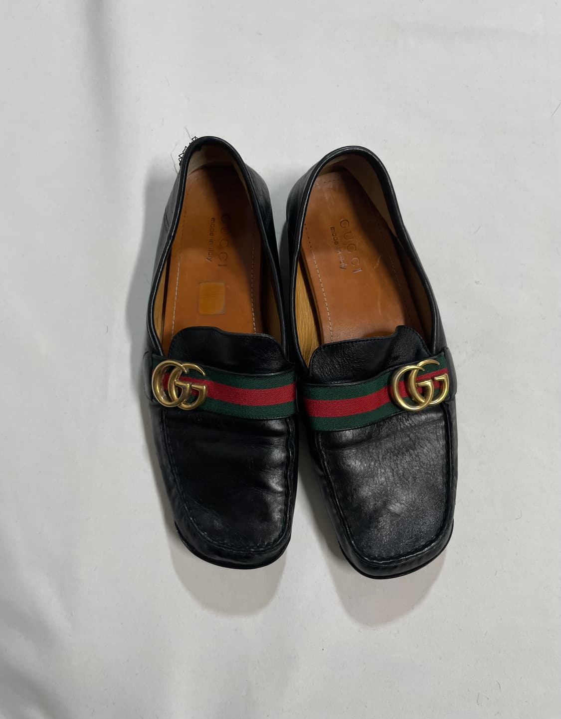 구찌 GG 웹디테일 스퀘어토 로퍼 상품이미지4