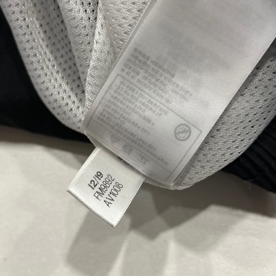 [2XL] 아디다스 블랙 트레포일 바람막이 자켓 A680 상품이미지7