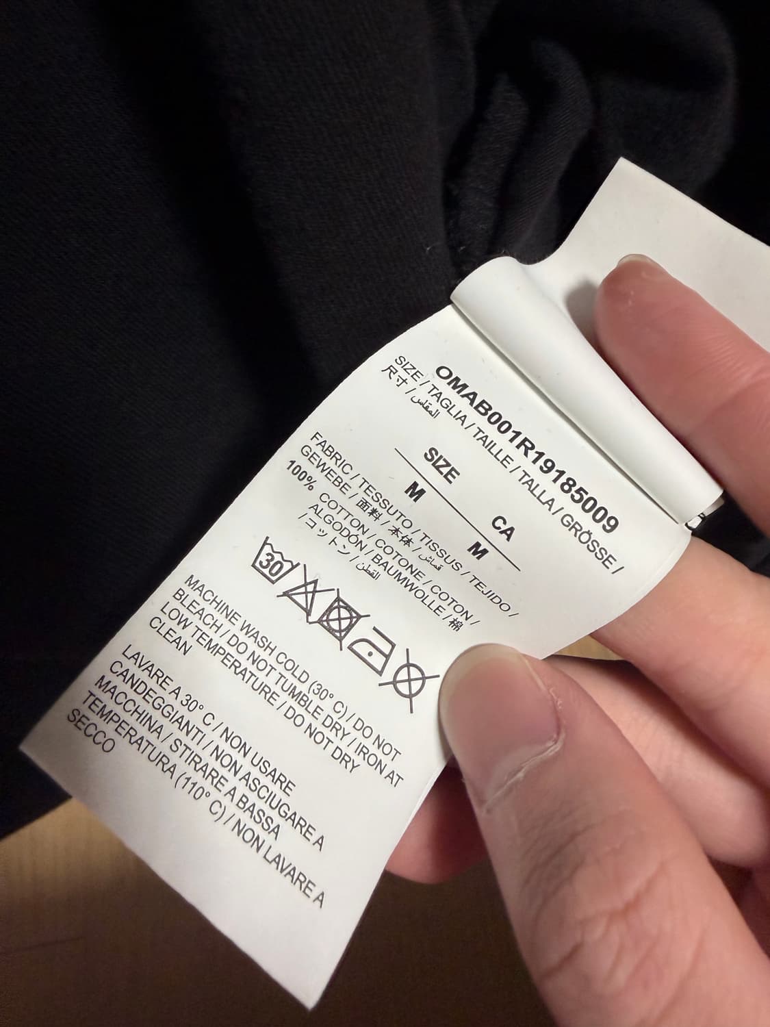 오프화이트 롱슬리브 맨투맨 M 상품이미지4