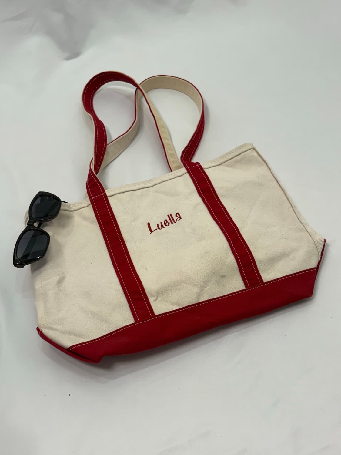 90s LLBEAN bote and tote shoulder zip 상품이미지3