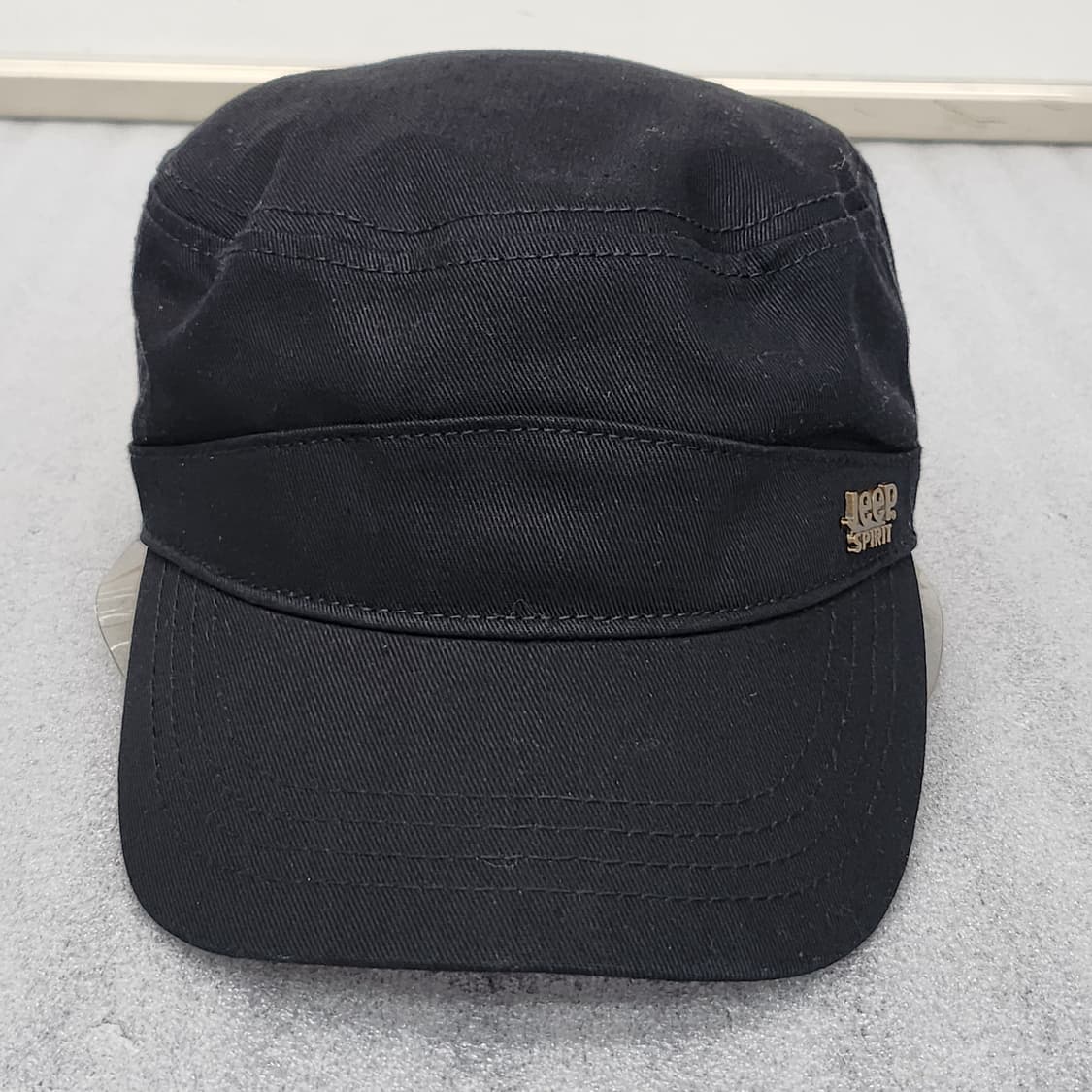 Jeep Spirit 정품 군모 올블랙 프리사이즈  상품이미지2