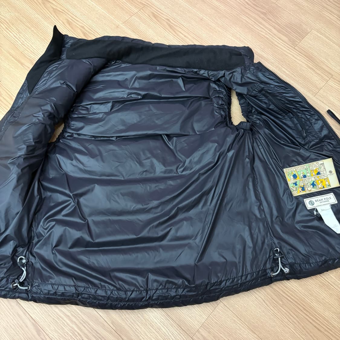 빈폴 아웃도어 구스다운 패딩 조끼 블랙 90~95 상품이미지6