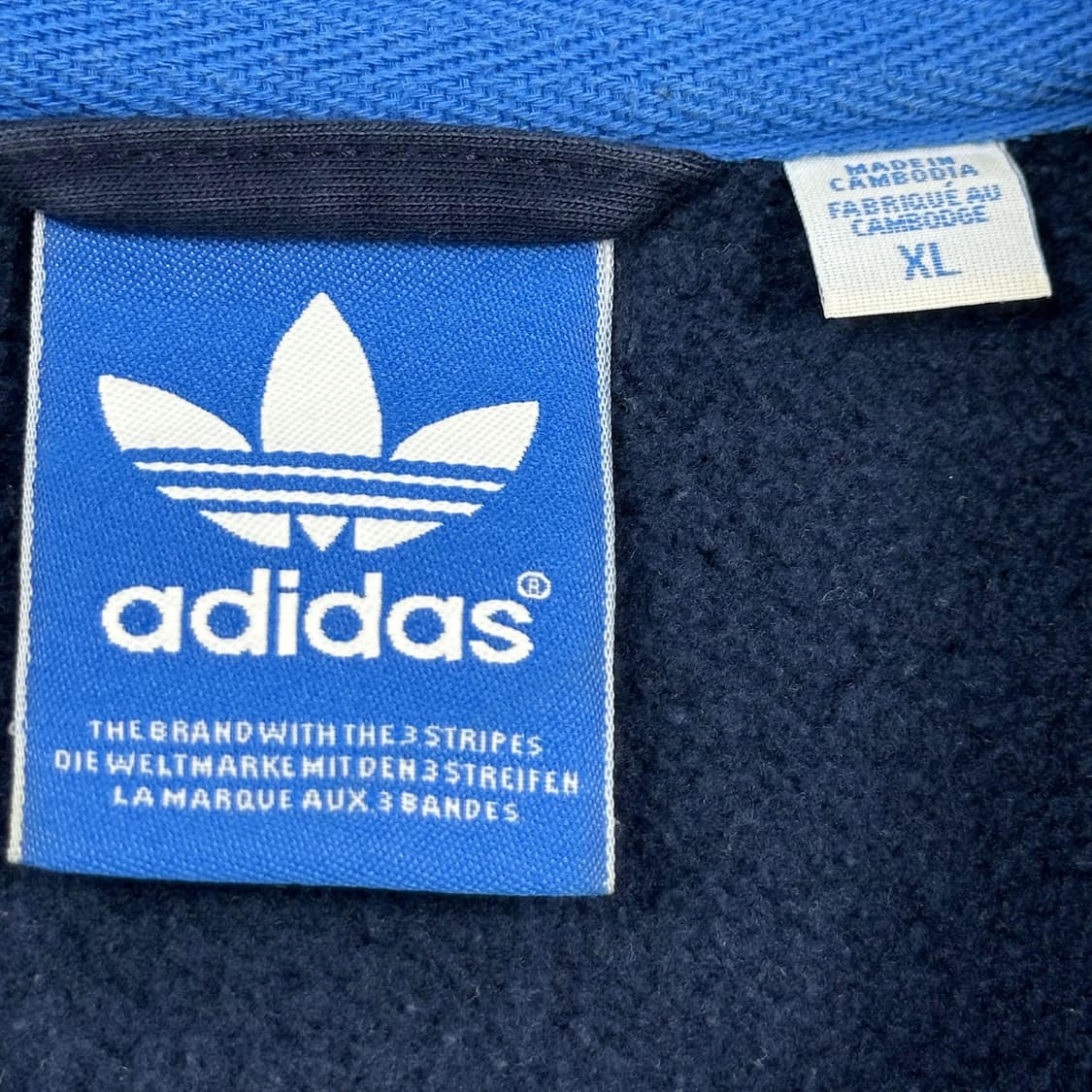 아디다스 og 미니멀 코튼 져지 네이비 XL 상품이미지5