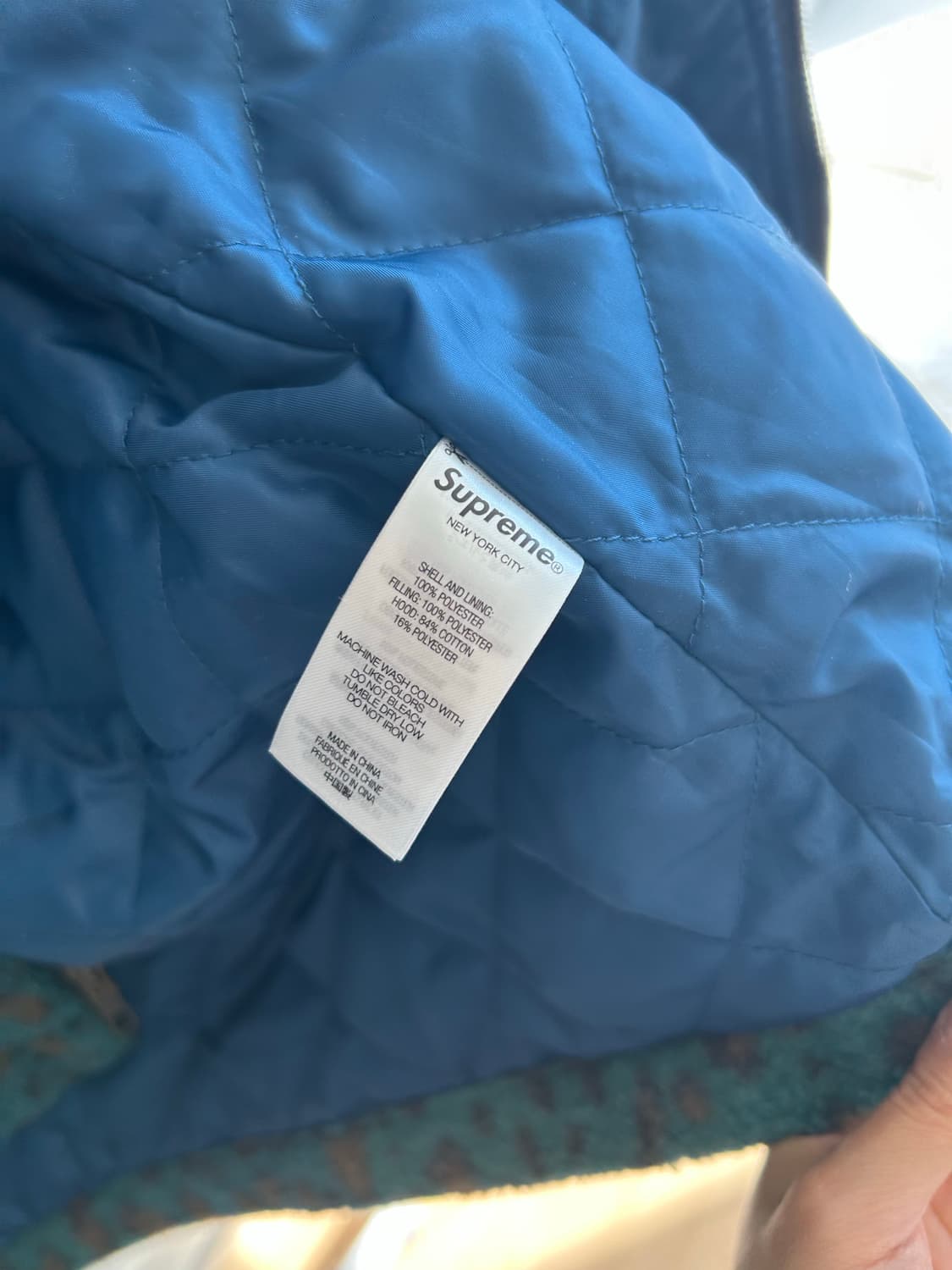 슈프림 레오파드 자켓 L 새상품  상품이미지6