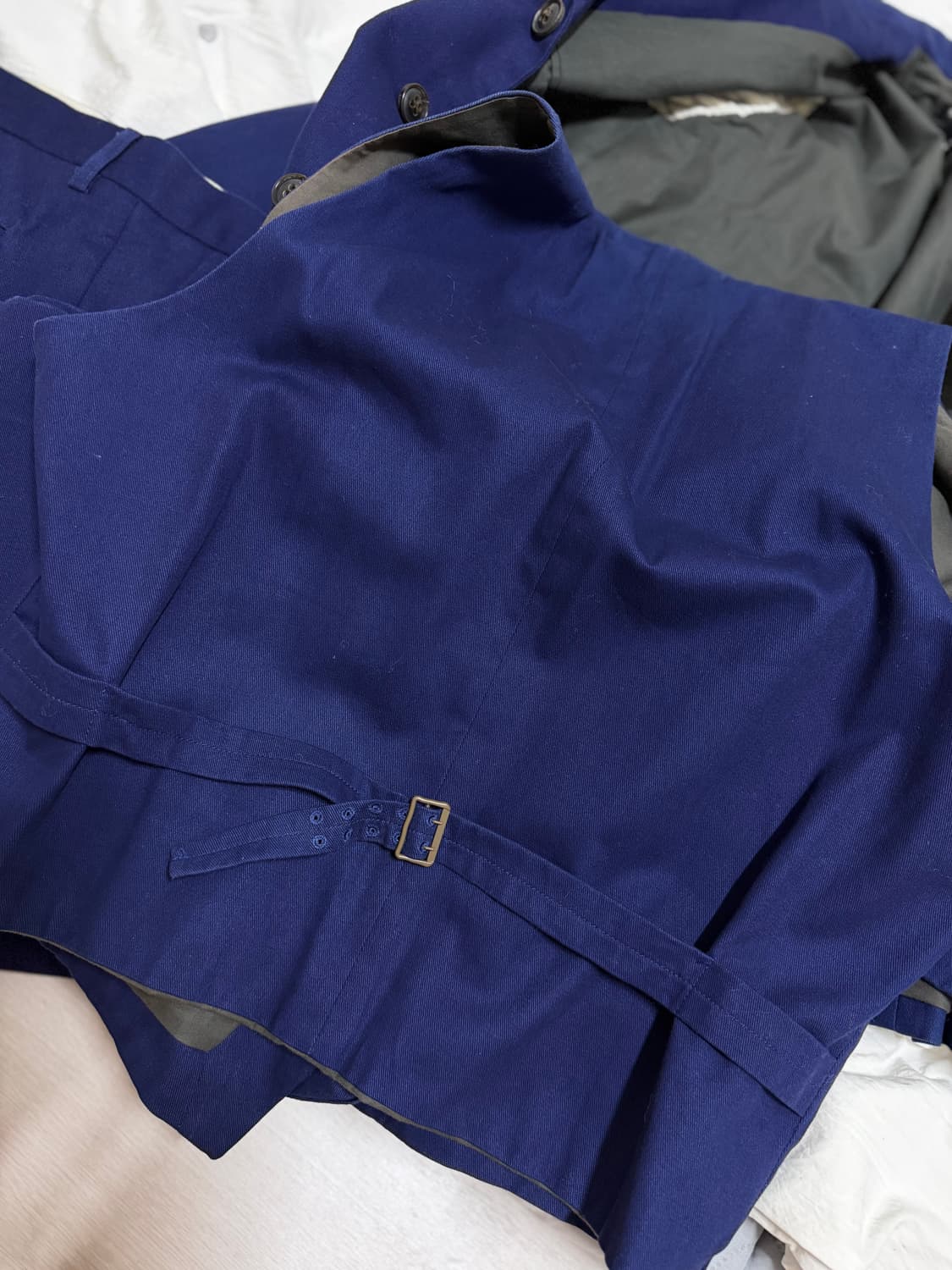 [105감] 나이젤카본 빈티지 3피스 워크웨어 수트 상품이미지5