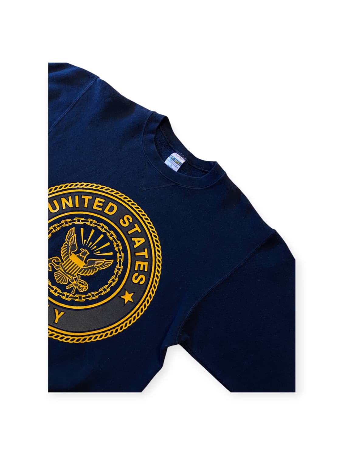 네이비 맨투맨 Made in USA, 50 / 50 (Man S) 상품이미지3