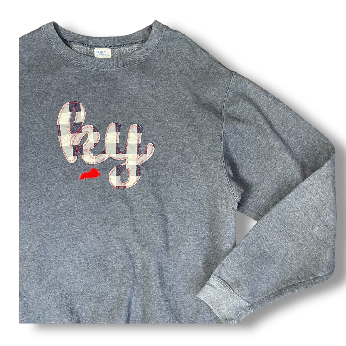 빈티지 패치 기모 맨투맨 상품이미지3