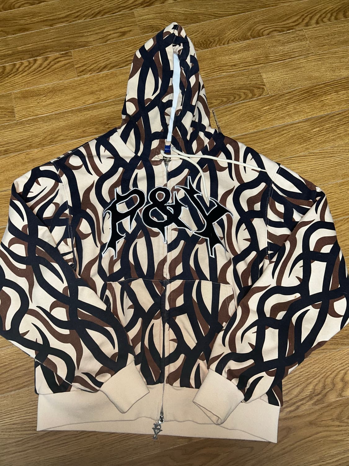 펑크앤요 L 후드집업 상품이미지4