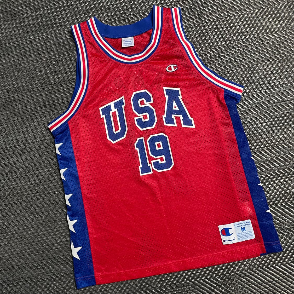 챔피온 USA 올드스쿨 스윙맨 빅로고 져지y 5398 상품이미지1