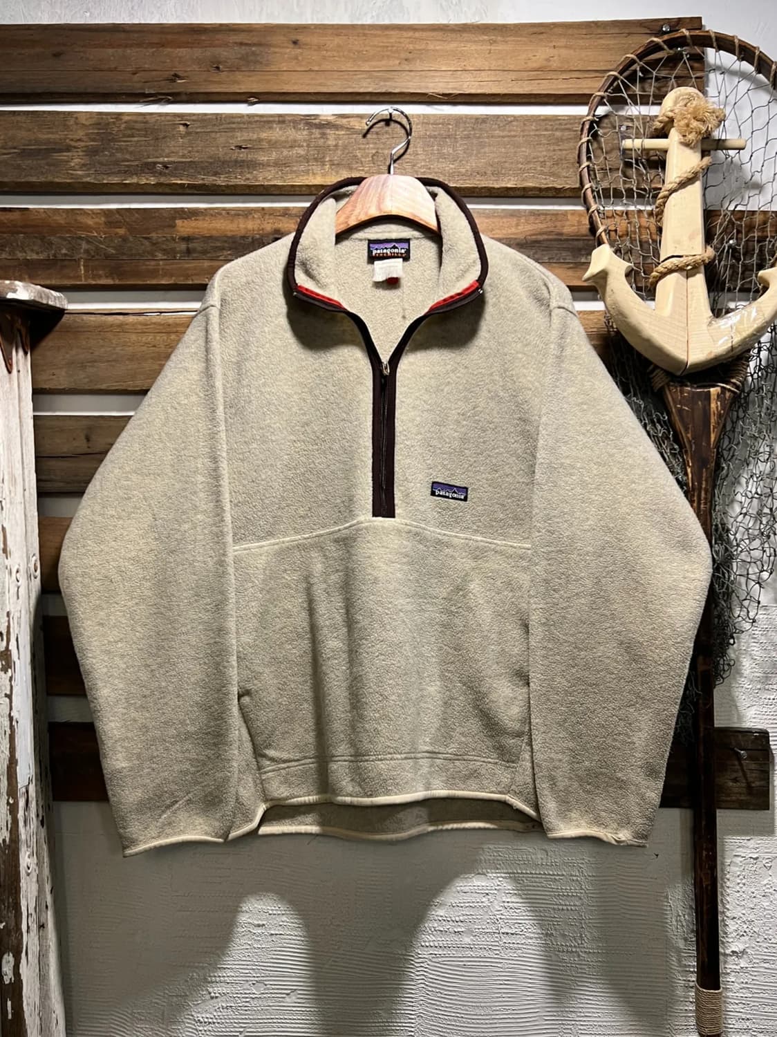 [M}파타고니아 신칠라 오트밀 하프집업 플리스 상품이미지1