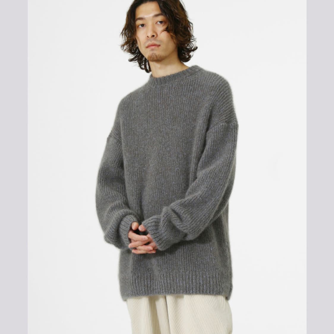 마카 키드 모헤어 크루넥 스웨터 1(100)사이즈 상품이미지3