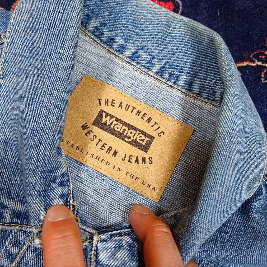 랭글러(Wrangler) 00's 빈티지 데님자켓  상품이미지7
