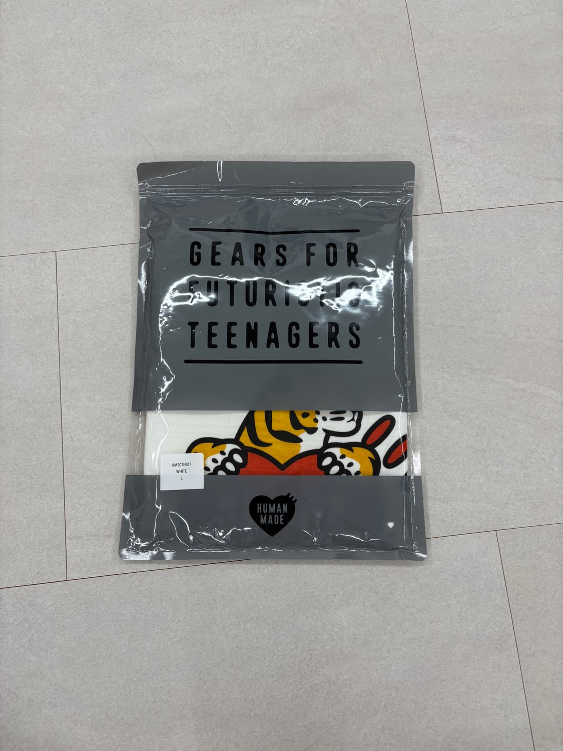 휴먼메이드 타이거 그래픽 티셔츠 L 상품이미지1