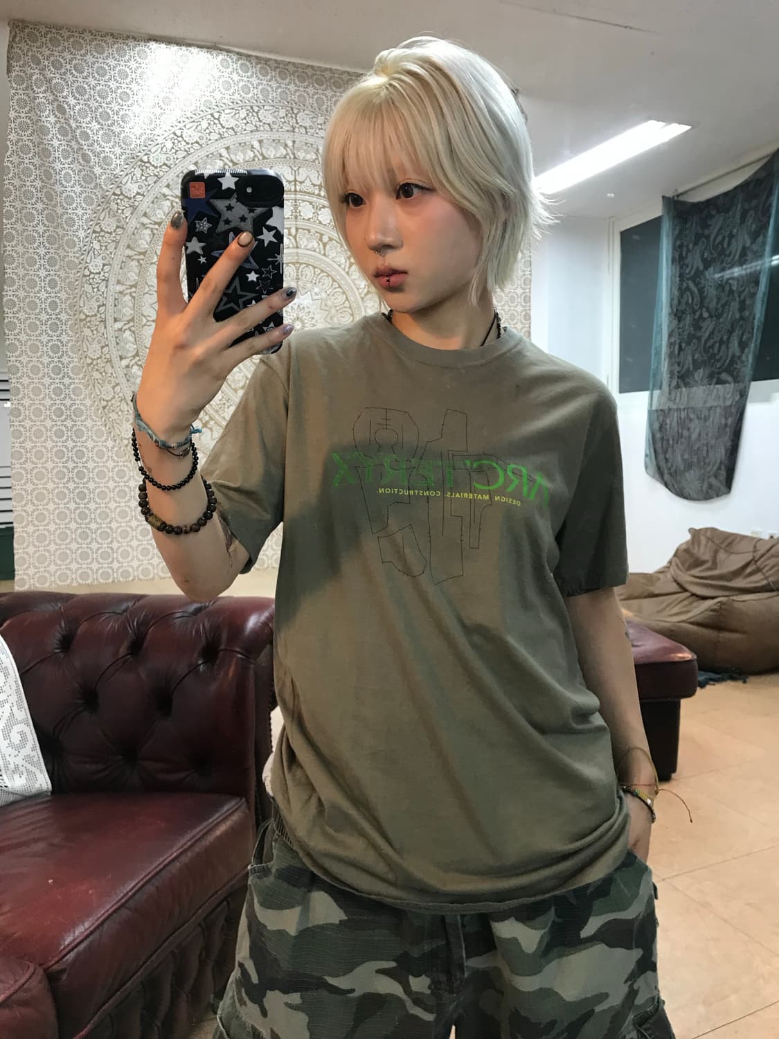아크테릭스 프린팅 반팔 티 상품이미지1