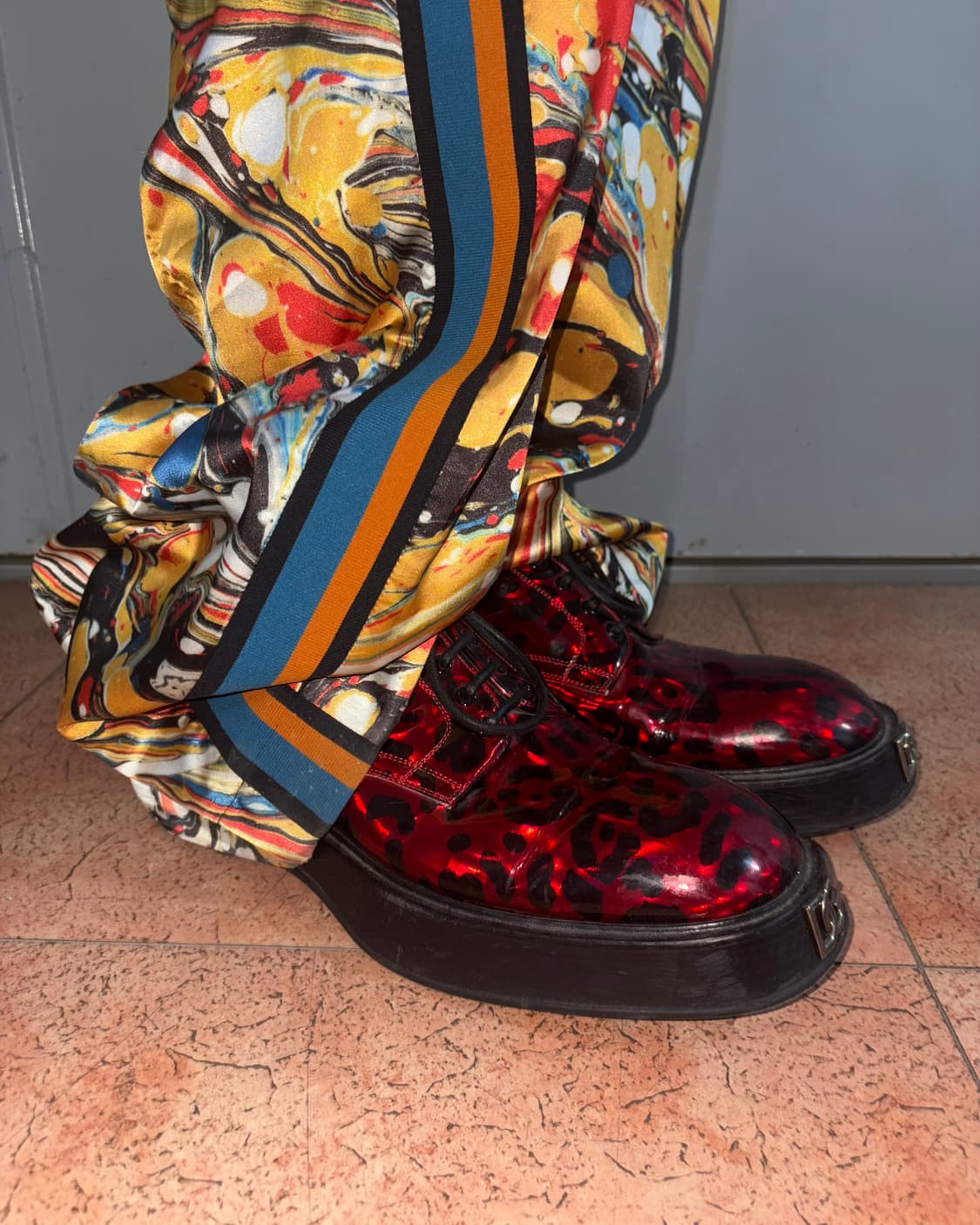 D&G Blood Leopard Derby 상품이미지1