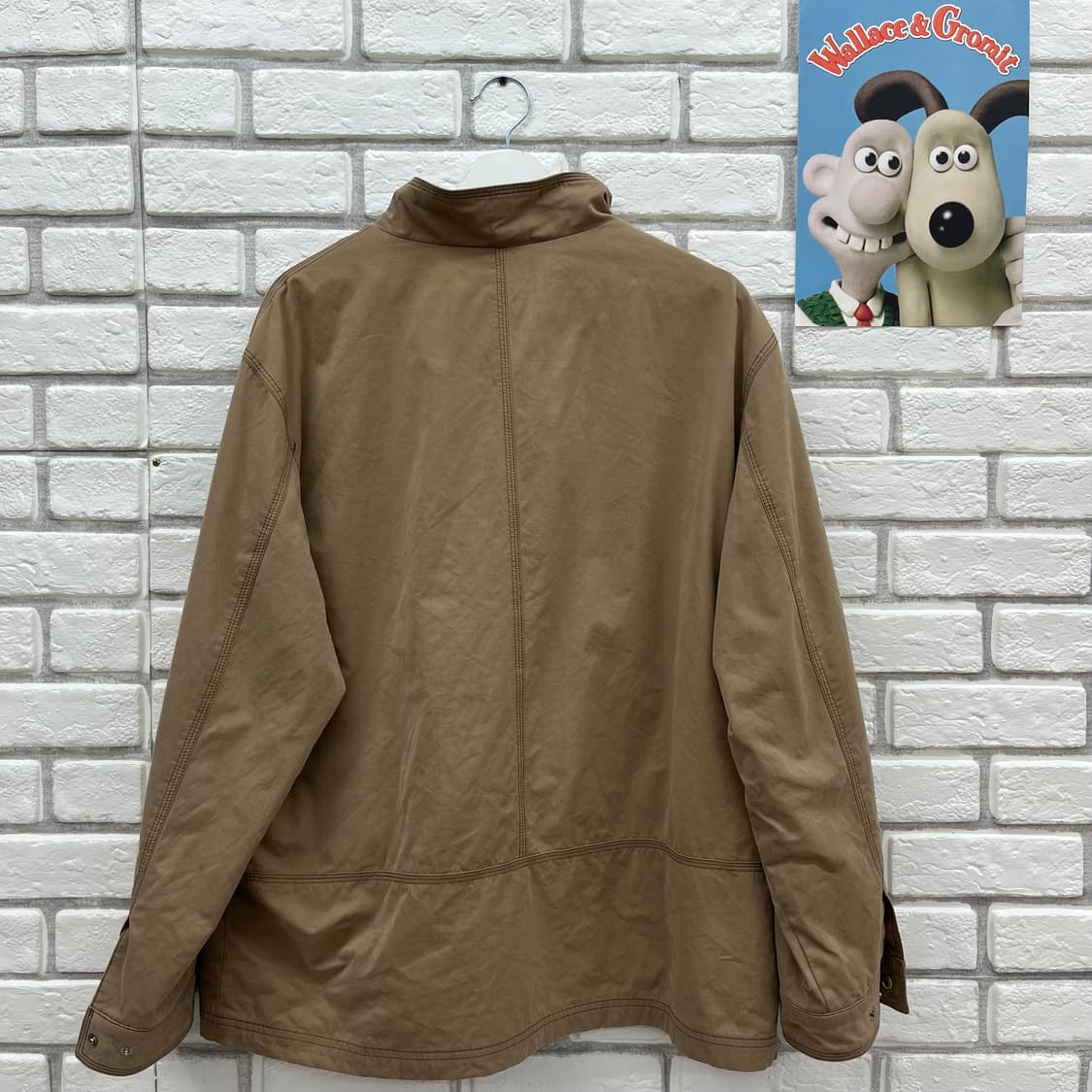 라코스테 빈티지 베이지 점퍼-XL 105 상품이미지7