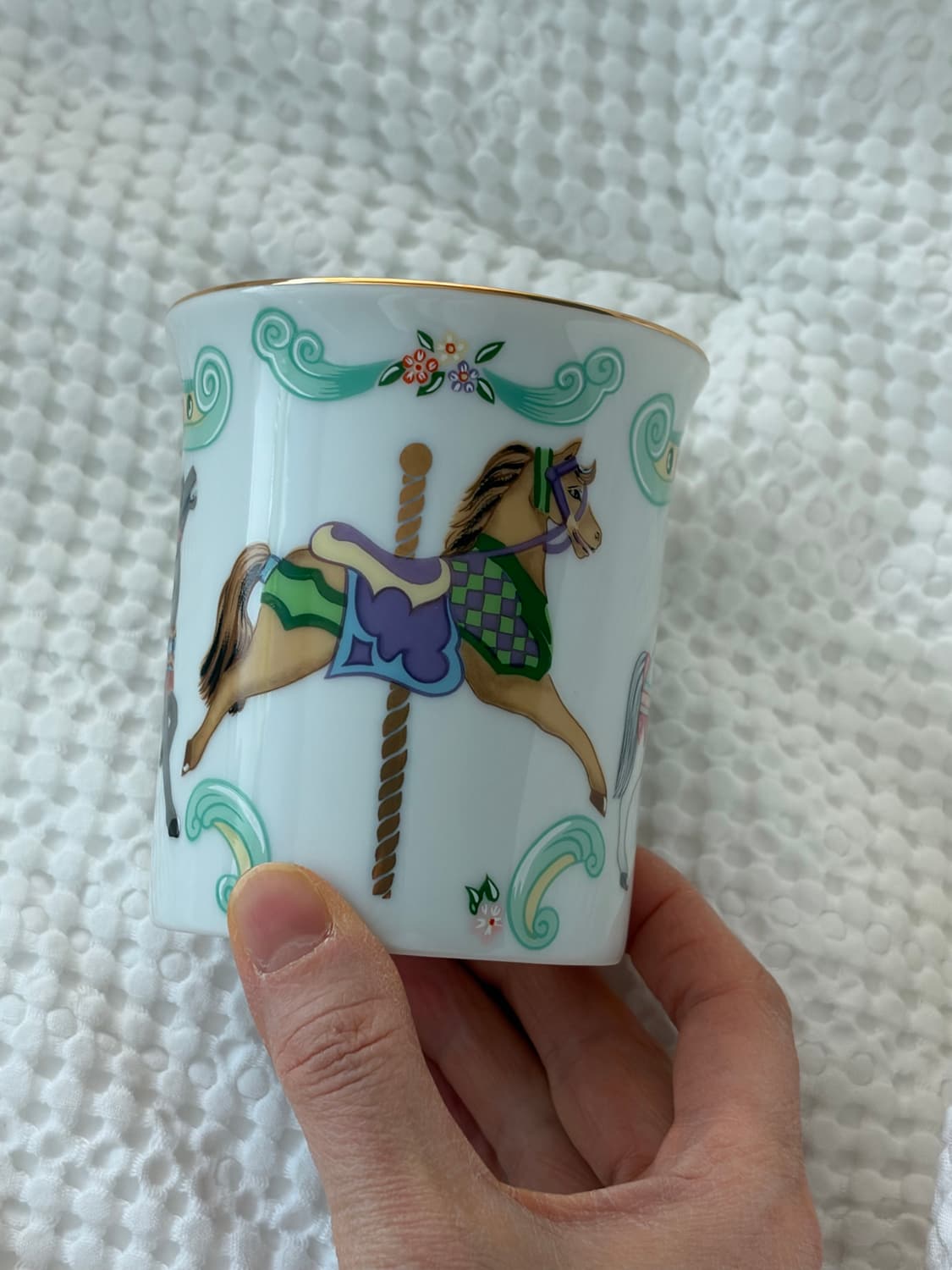 레녹스 회전목미 머그(민트)  상품이미지2