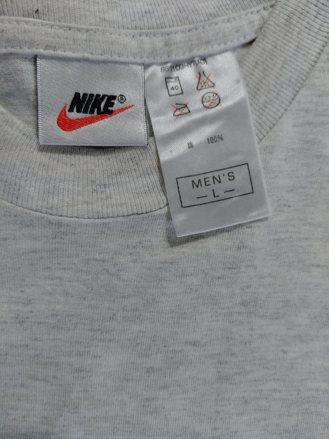 90s 나이키 빅 로고 프린팅 반팔 상품이미지3