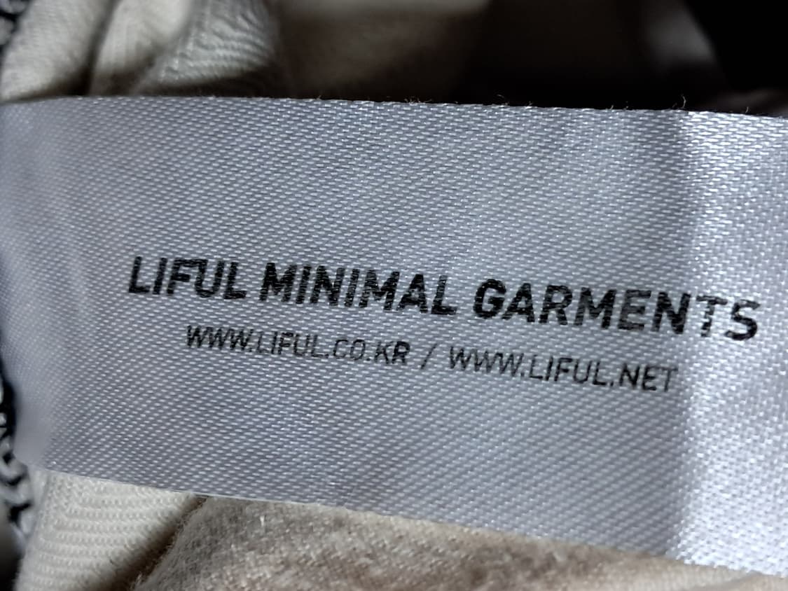라이풀미니멀가먼츠 카고 조거바지 M 상품이미지7