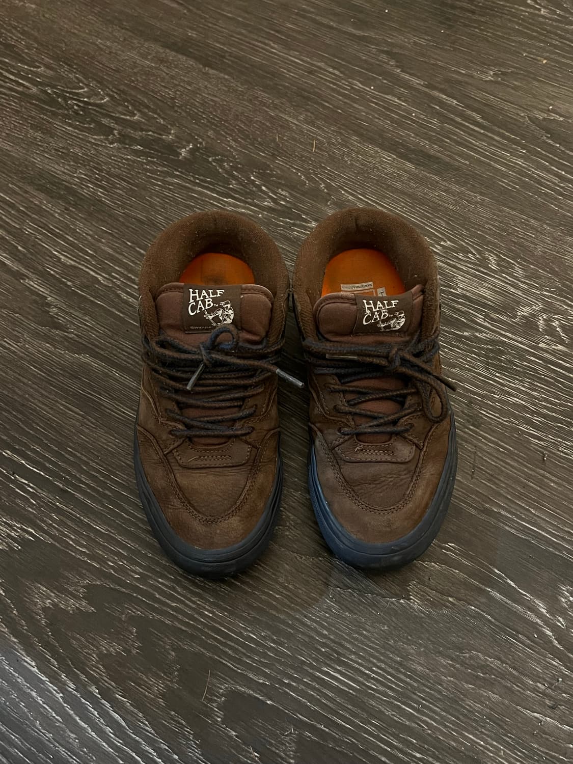 반스 닉 마이클 콜라보 스케이트 하프캡 브라운 상품이미지2