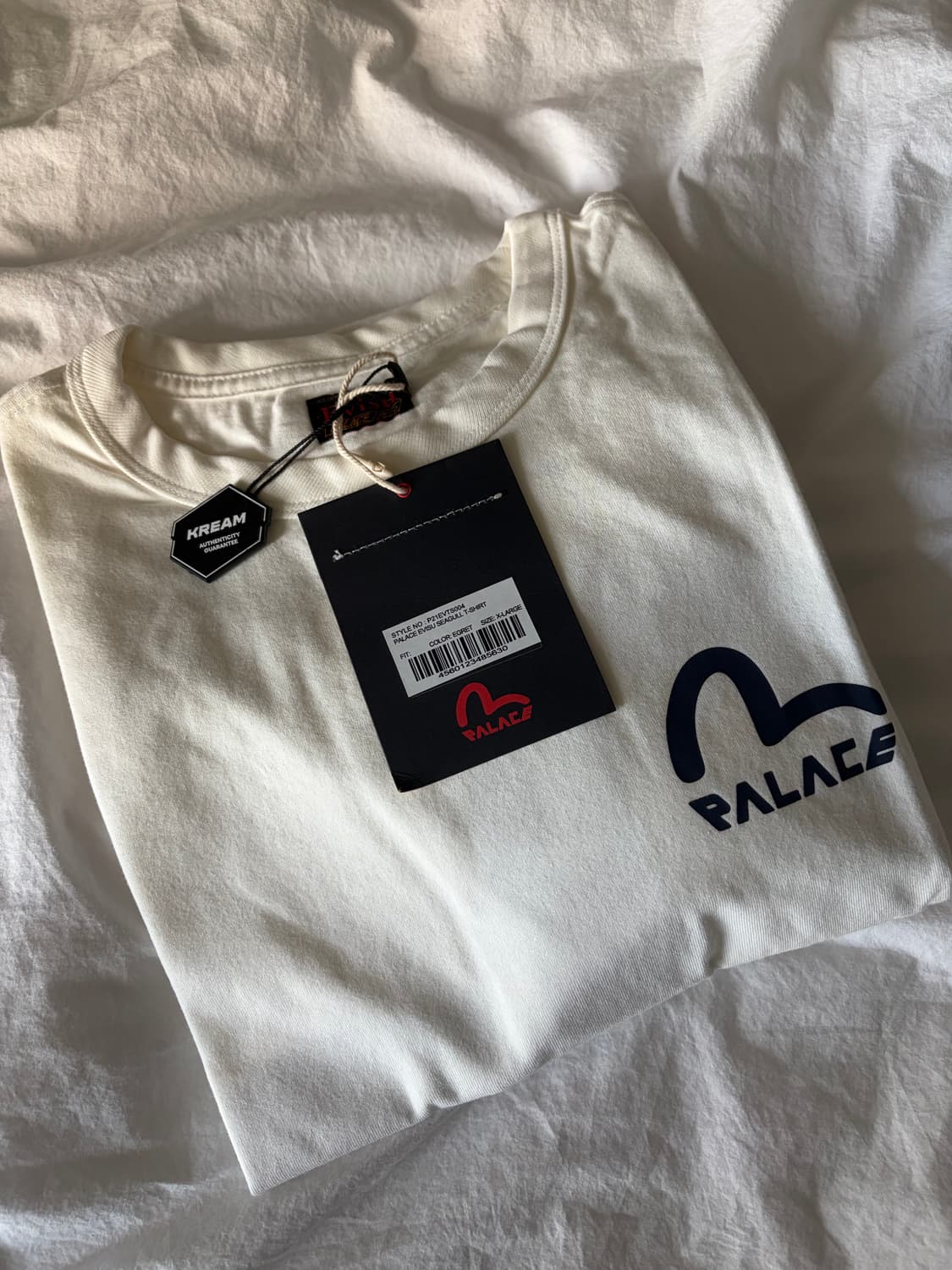 팔라스 x 에비수 티셔츠 에그렛 XL 새상품 상품이미지4