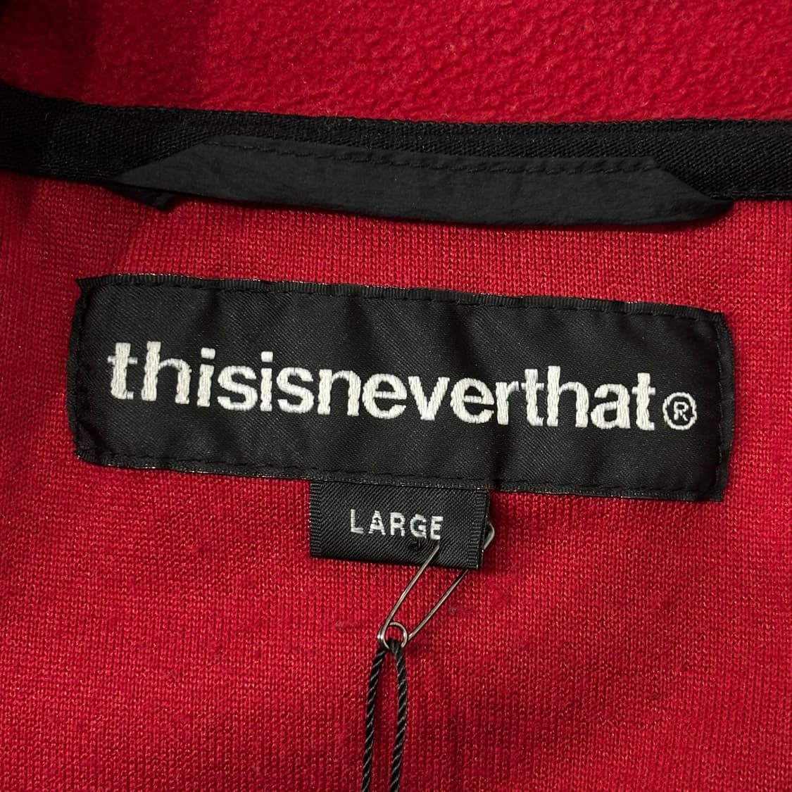 디스이즈네버댓 후리스 후드집업 자켓 상품이미지5