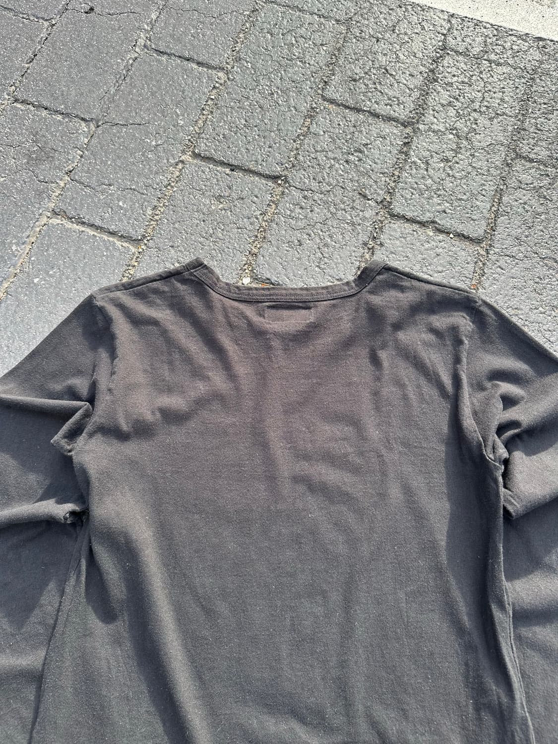 Agnes B logo black cotton sleeve  상품이미지6