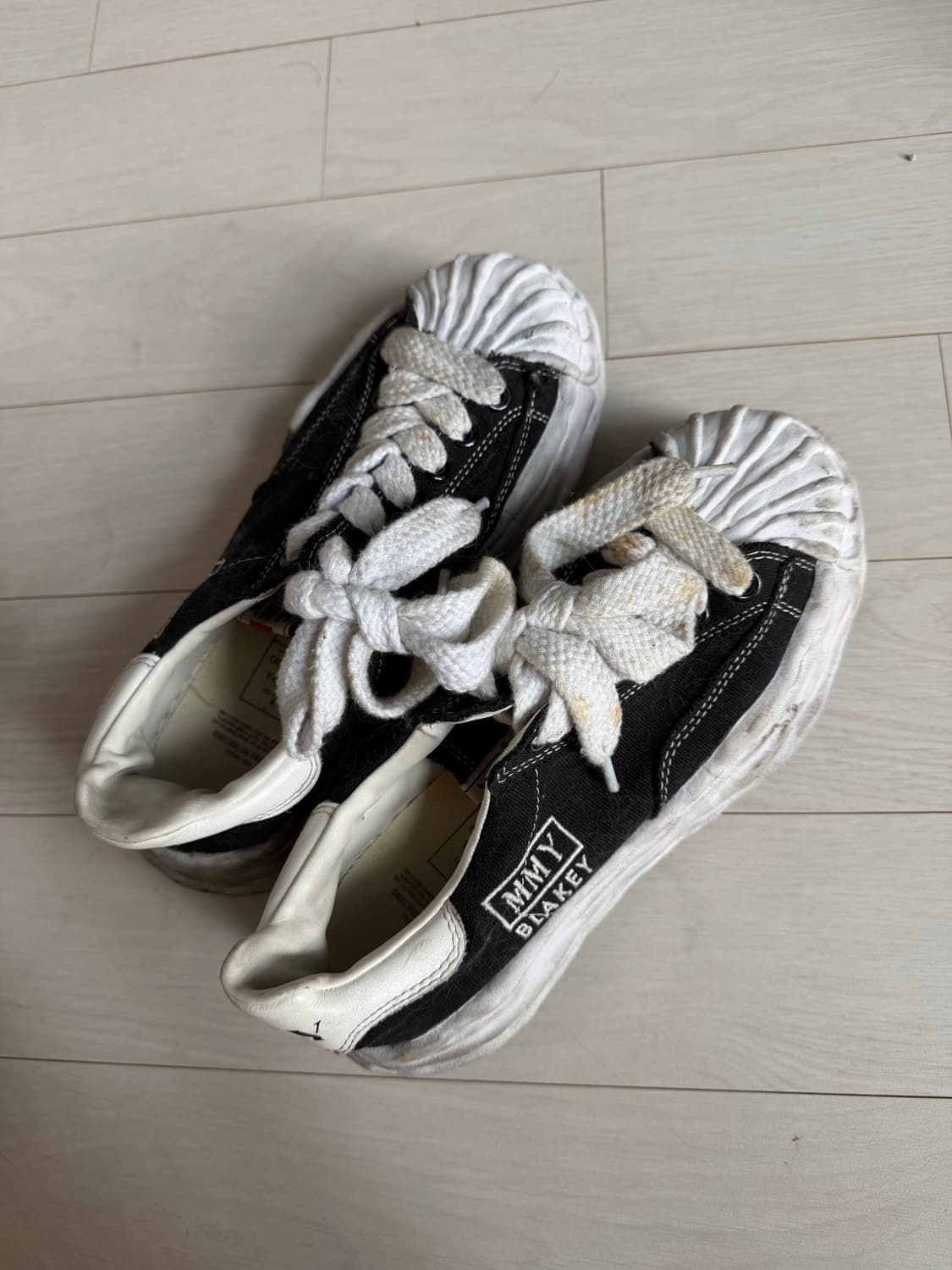  MMY 블레이키 스니커즈 블랙 EU38  상품이미지1