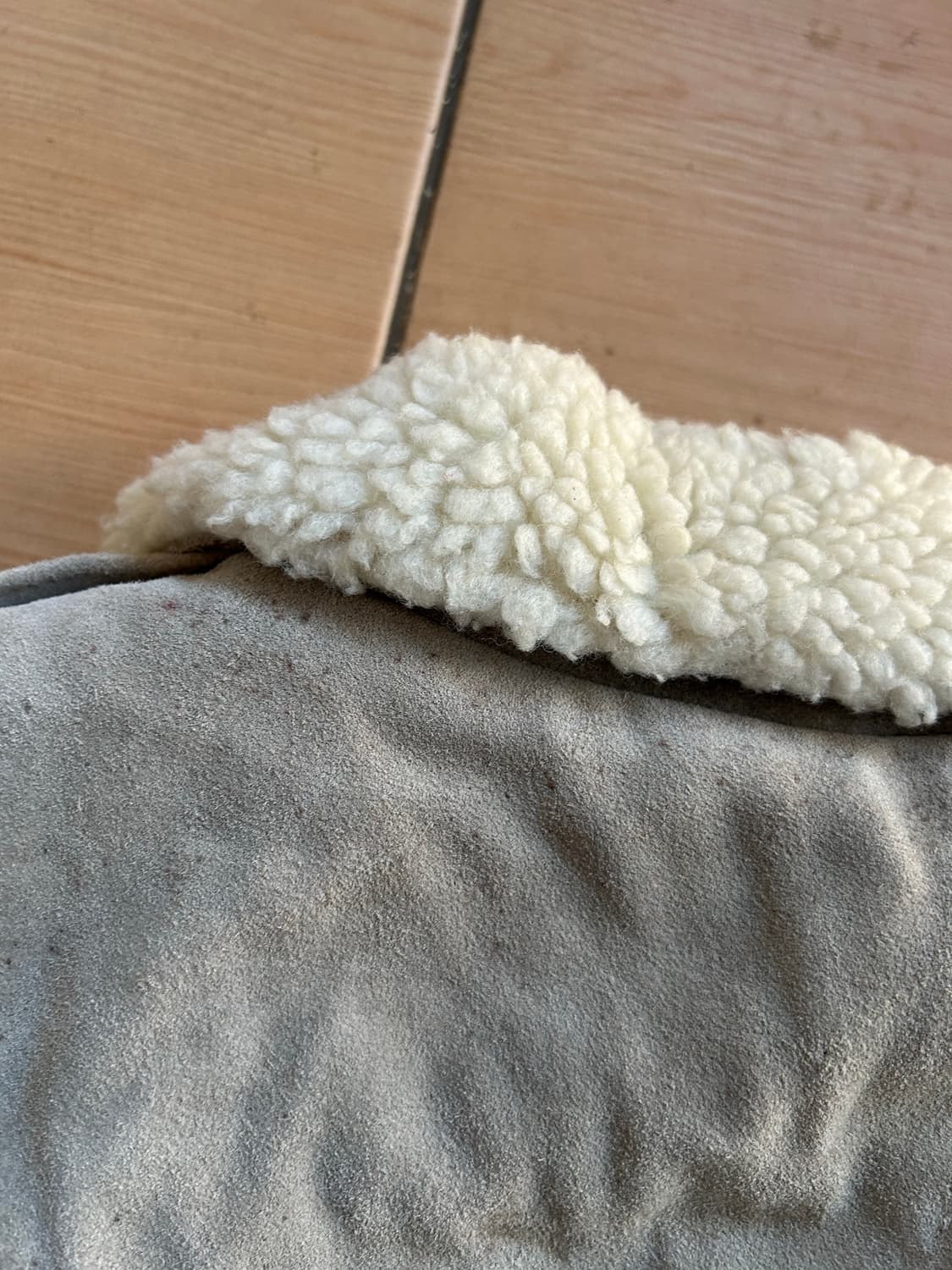 빈티지 소가죽 스웨이드 봄버자켓 상품이미지7