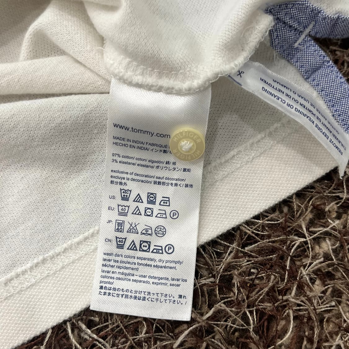 M 타미힐피거 폴로티 카라 반팔 티셔츠 상품이미지4