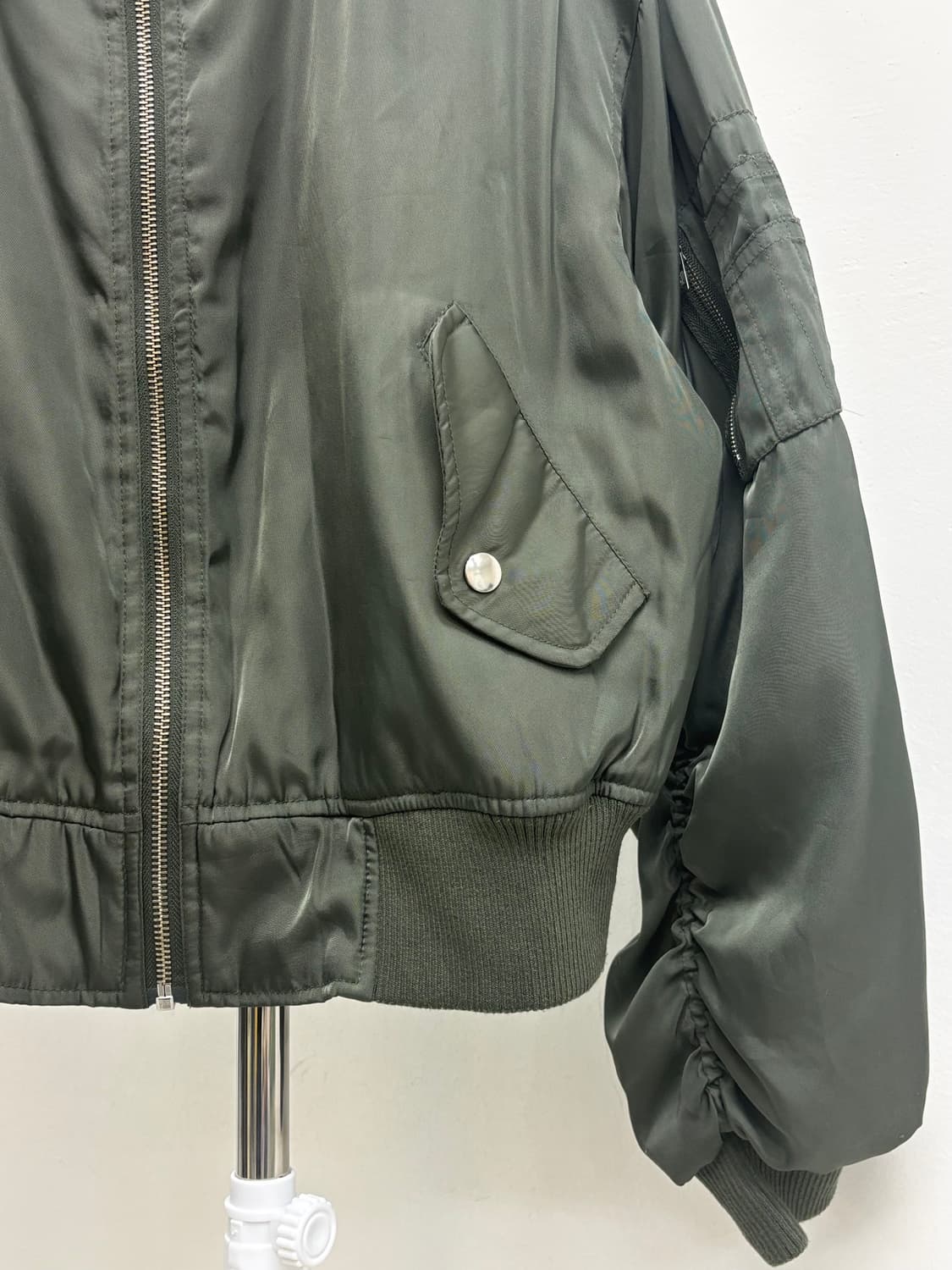 빈티지 카키 블루종 MA1 자켓 상품이미지7