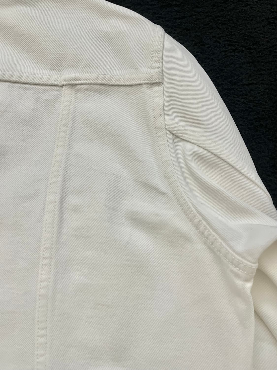 빈티지 랭글러 3세대 트러커 자켓 화이트 상품이미지8