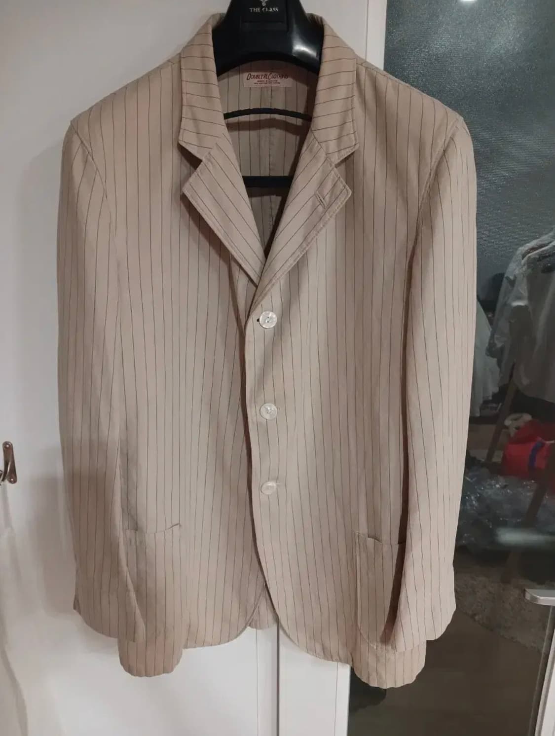 90s RRL COTTON STRIPED JACKET [RARE] 상품이미지1