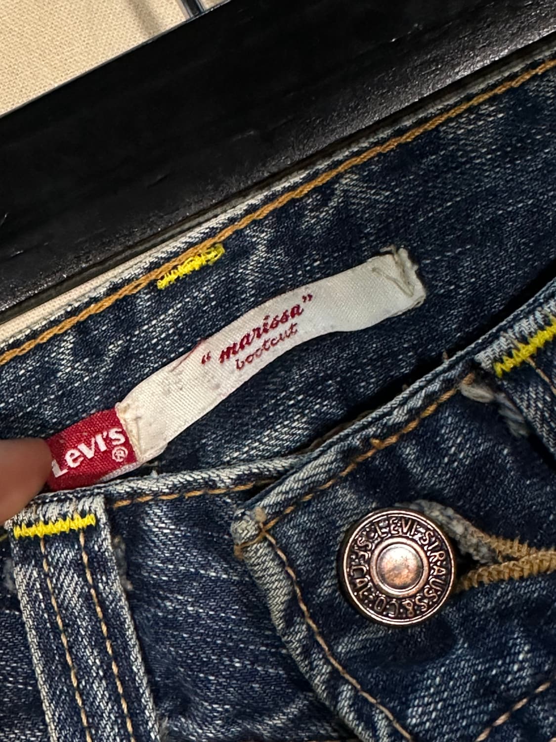 리바이스 스타 부츠컷 데님 처분  상품이미지5