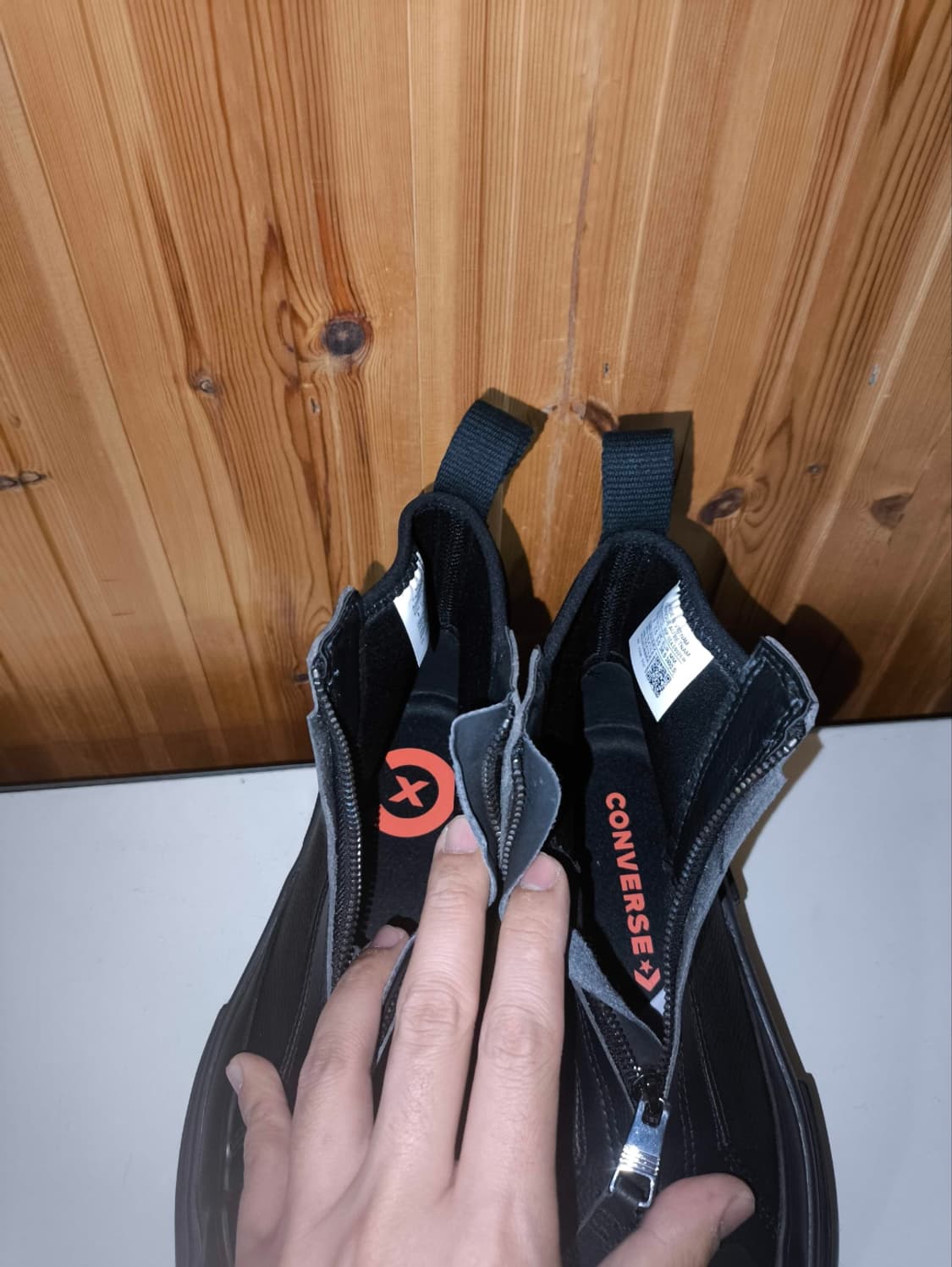 240mm 컨버스 런스타 레거시 첼시 부츠 레더 상품이미지6