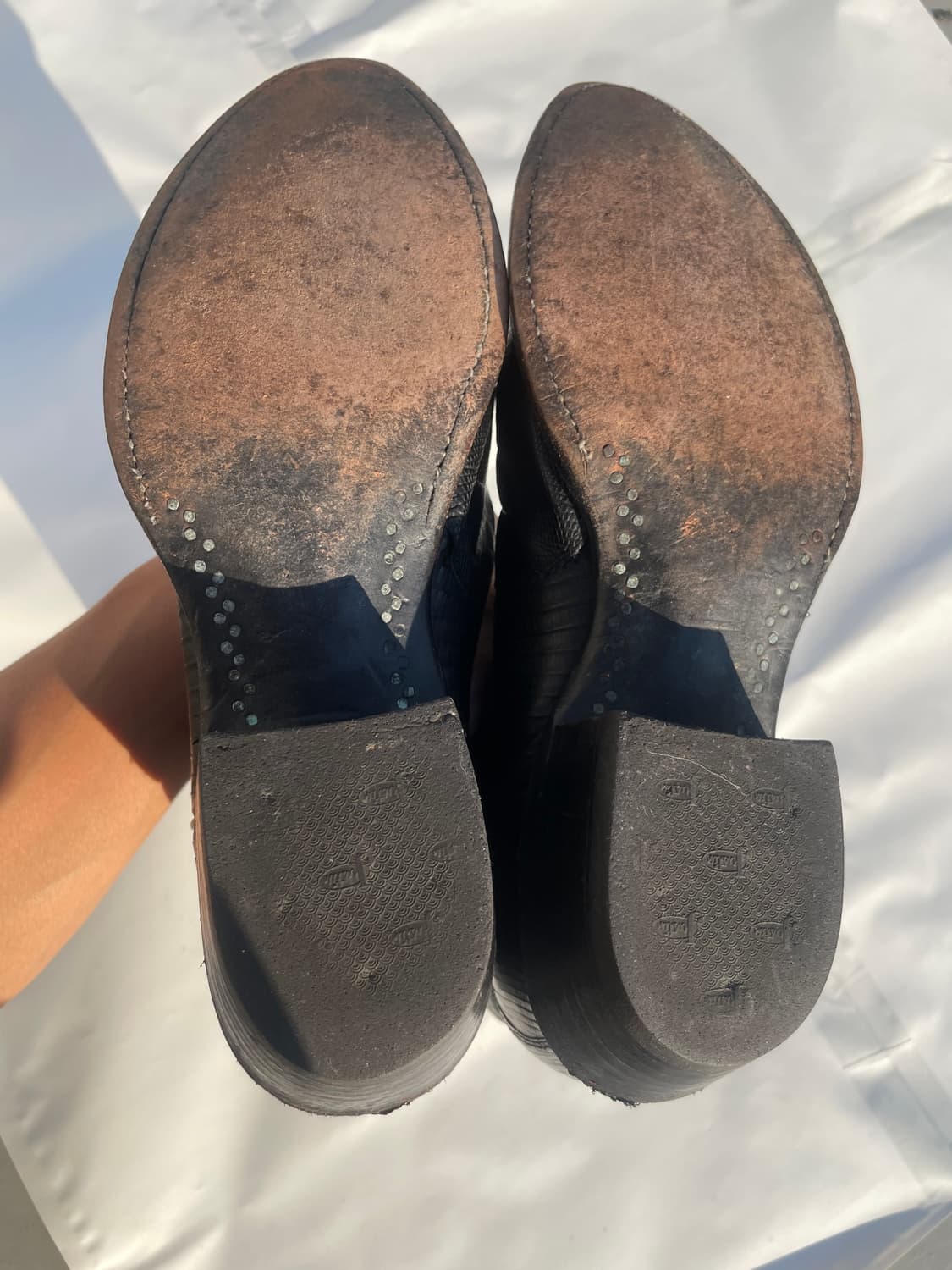 저스틴부츠 Lizard skin Cowboy Boots 11D 상품이미지7