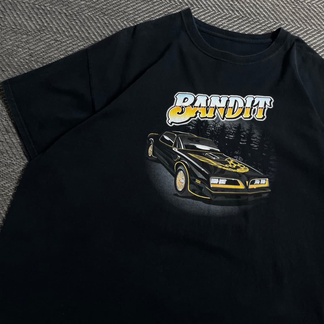 USA 오리지널 박시핏 BANDIT 레이싱 티셔츠y 4461 상품이미지5