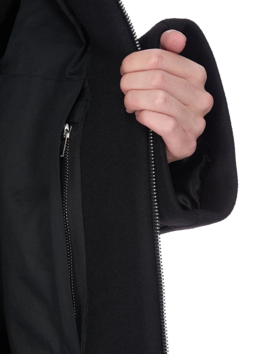 (새제품) Rick Owens 릭 오웬스 블랙 콘코르디아 맥 코트 상품이미지8