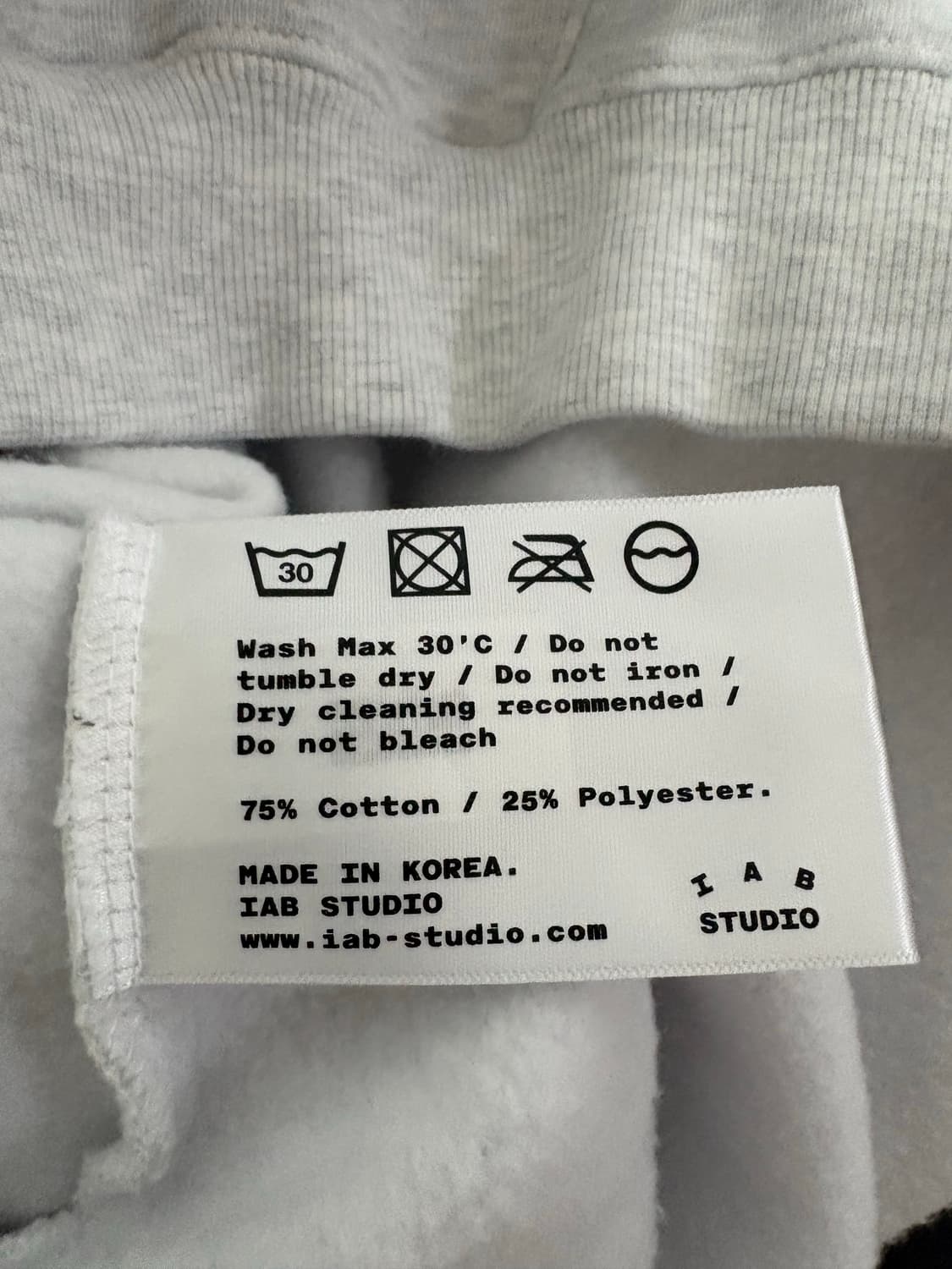 아이앱 스튜디오 후드 라이트 그레이 상품이미지4