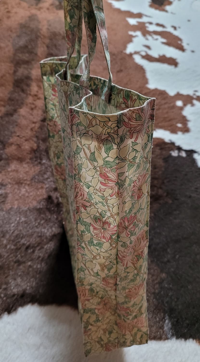 사랑스런 꽃무늬 패턴의 에코백 상품이미지2