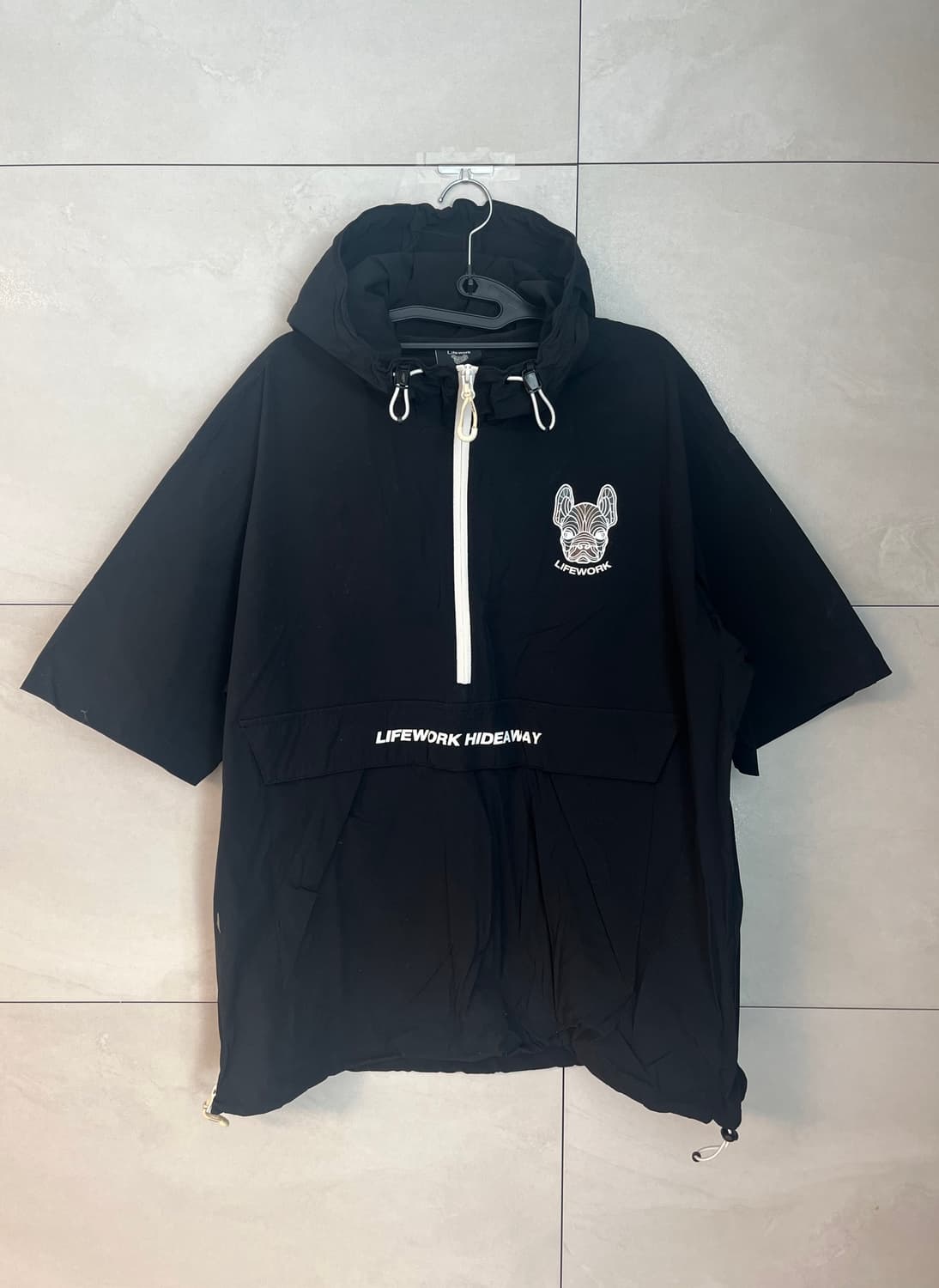 라이프워크 아노락 반팔 바람막이 (M)  상품이미지1