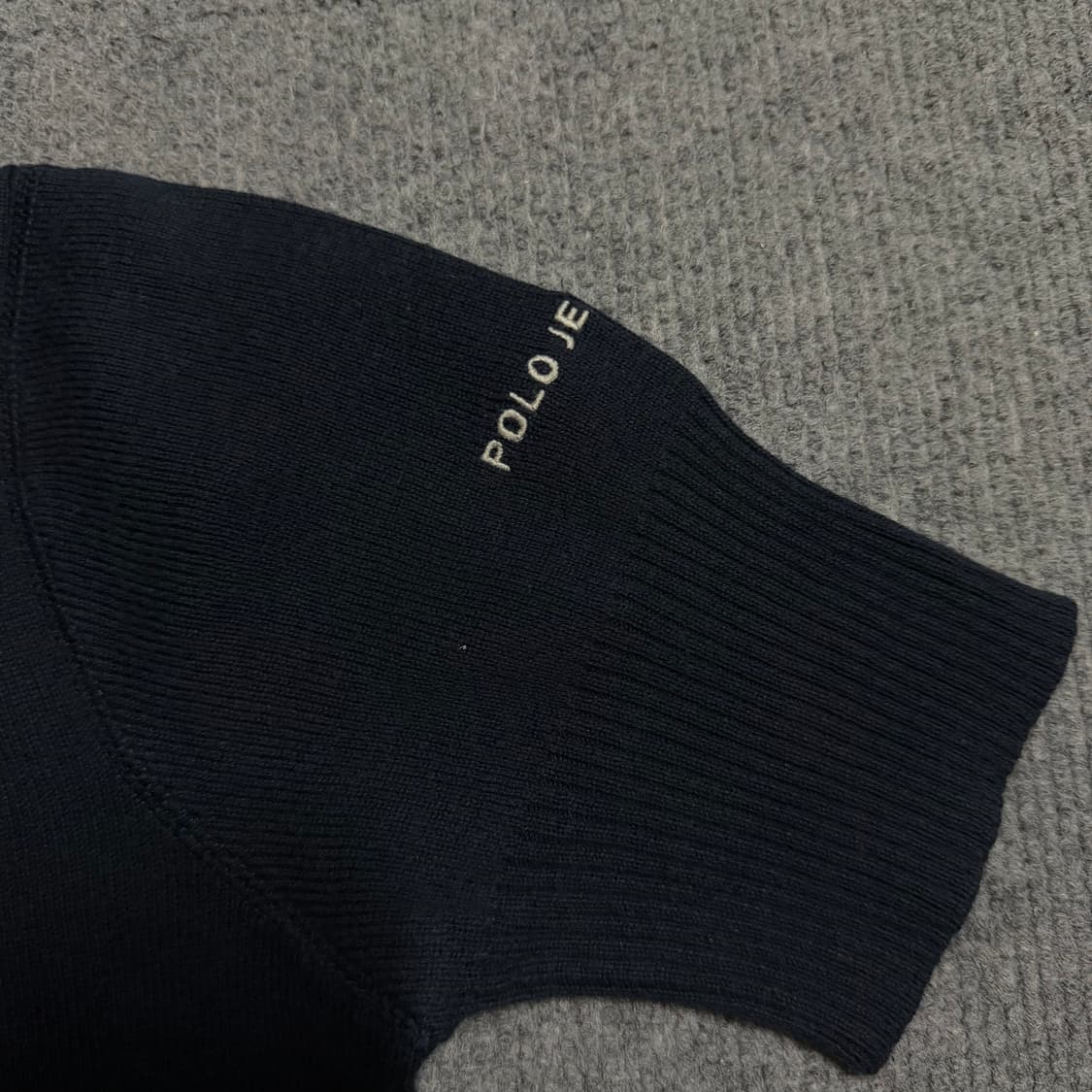 폴로 랄프로렌 네이비 니트 반팔 s 상품이미지3