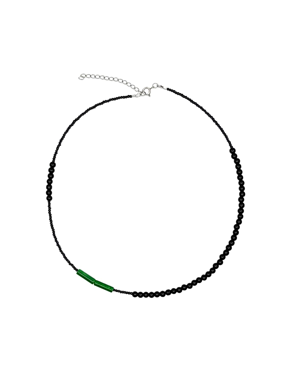 Green with black necklace  상품이미지1