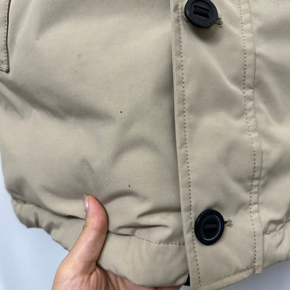   노스페이스 여자 거위털 솜빵빵 패딩 85 XS 상품이미지4