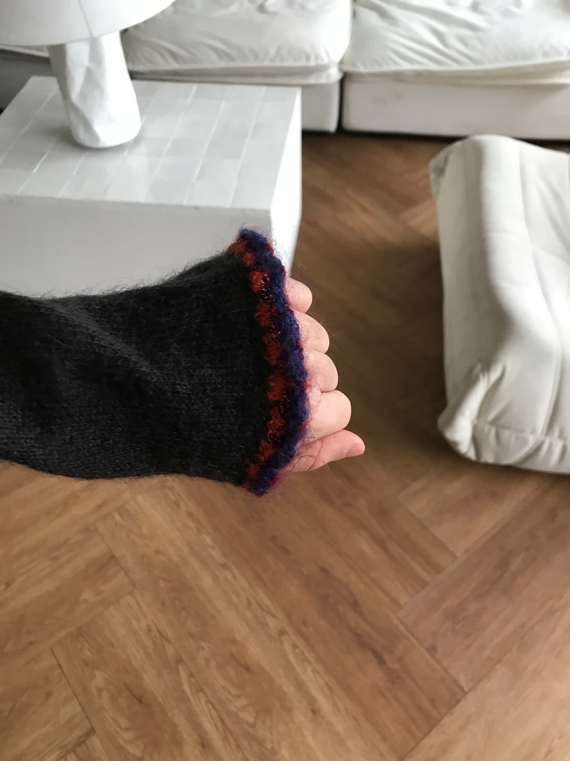 vintage mohair pattern cardigan 상품이미지6