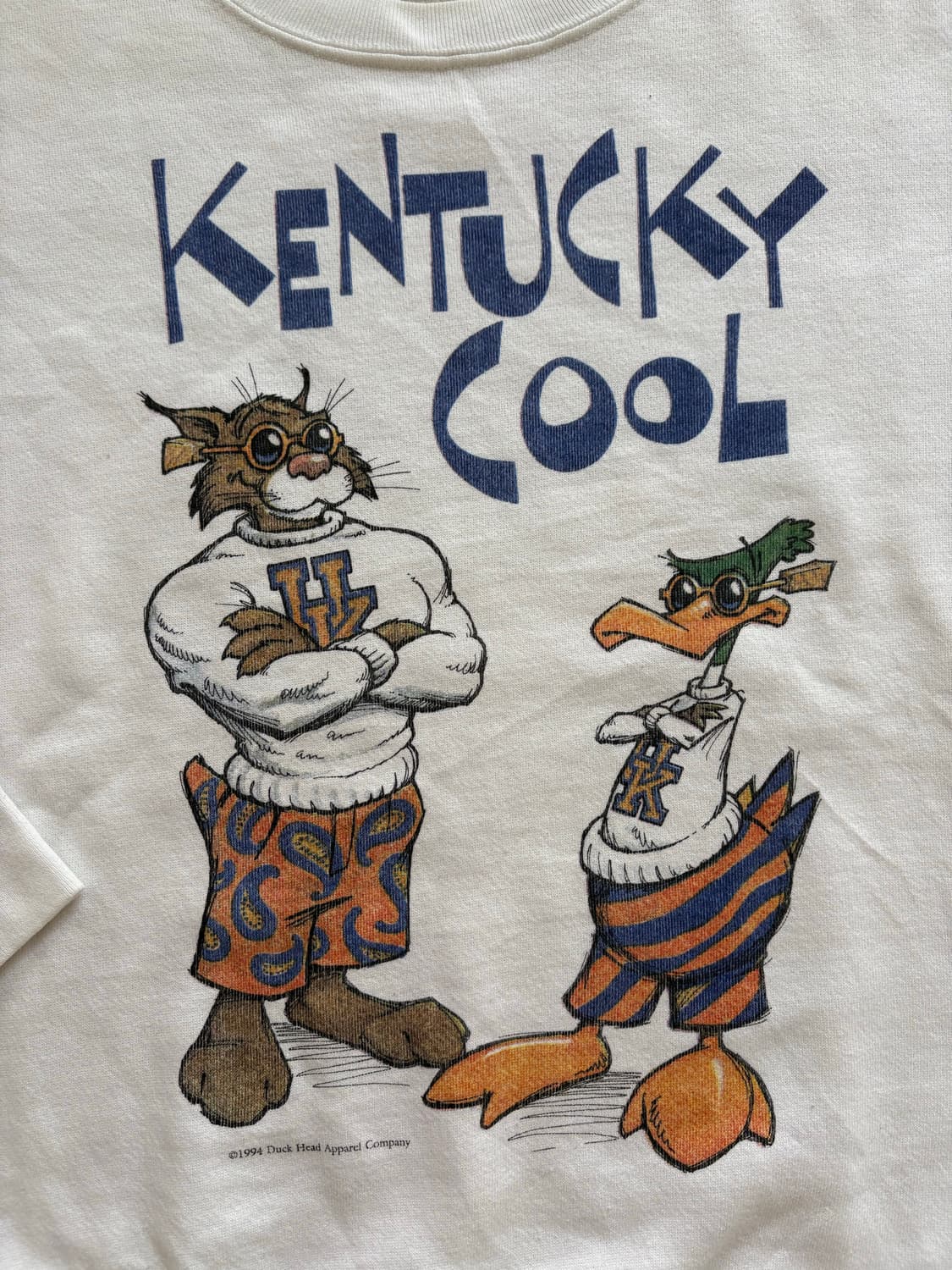90' Duck head  USA Sweatshirt.  상품이미지3
